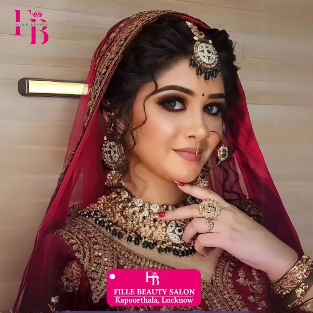 Nude Bridal Makeup in aliganj lucknow